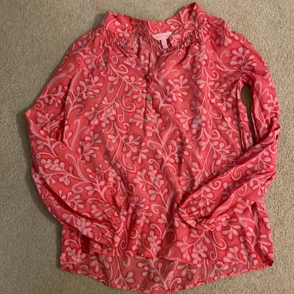 Lily Pulitzer Pink size 0 Women’s Blouse